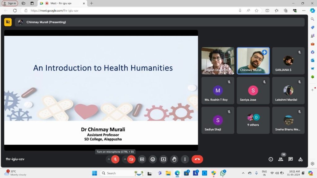 Invited Lecture Screenshot