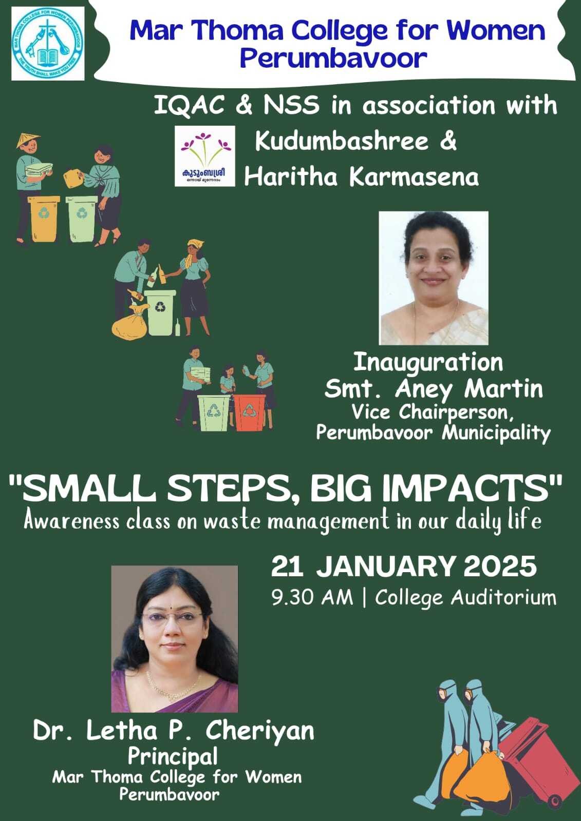 ”SMALL STEPS, BIG IMPACTS”