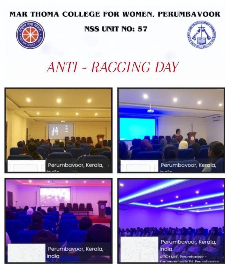 ANTI RAGGING DAY