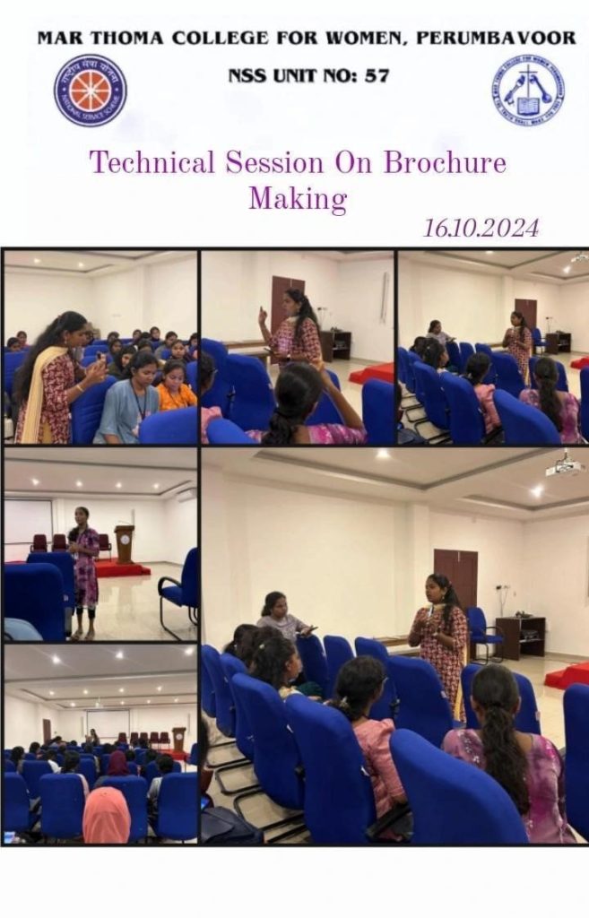 BROCHURE MAKING WORKSHOP