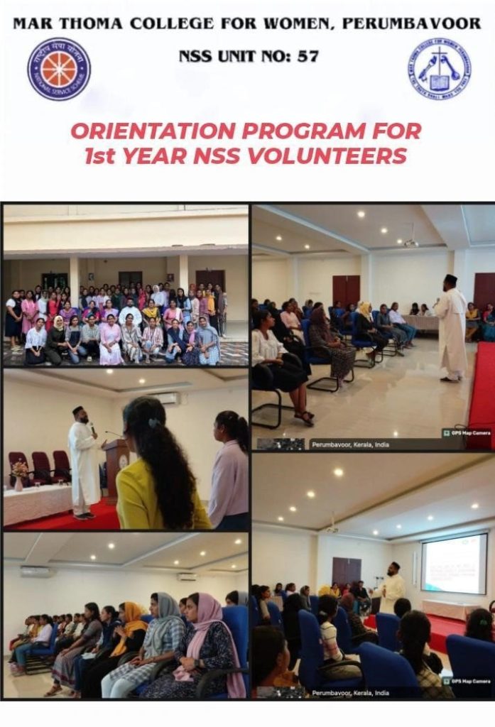ORIENTATION PROGRAMME FOR FIRST YEARS