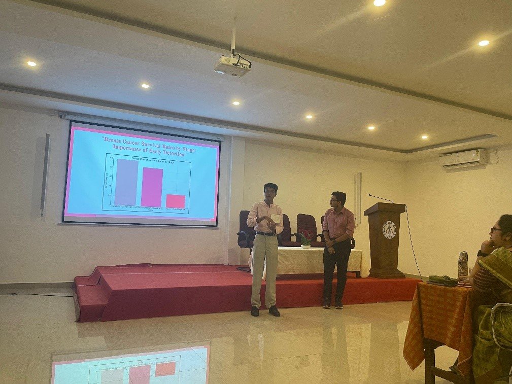 Observance of Breast Cancer month an Inter-collegiate Power Point Presentation Competition on Breast Cancer