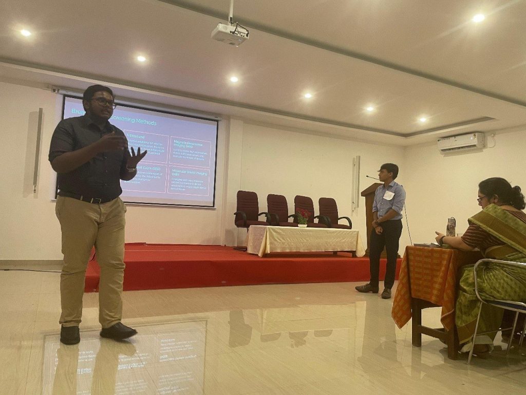 Observance of Breast Cancer month an Inter-collegiate Power Point Presentation Competition on Breast Cancer 4
